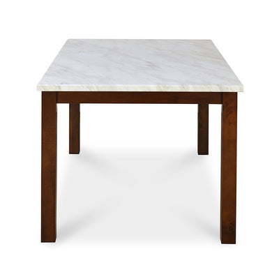 Roxbury 4 Seater Dining Table (Marble White)