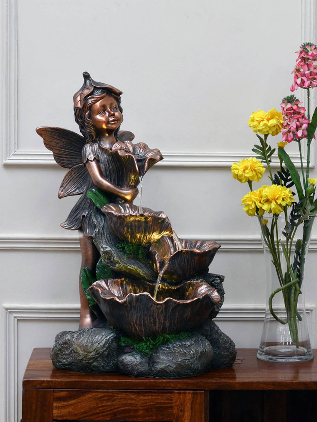 Buy Fairy Water Fountain Brown Online| At-home | Nilkamal At-home @home