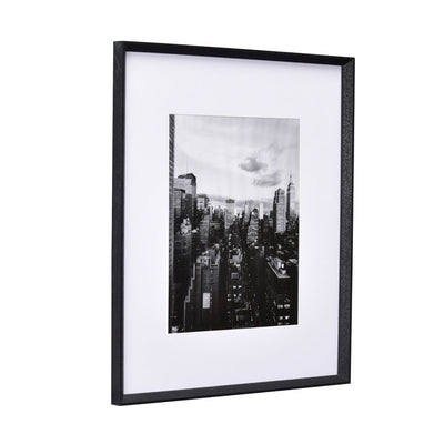 Single MDF Wall Mounted Photo Frame (Black, 11 x 14 Inch)