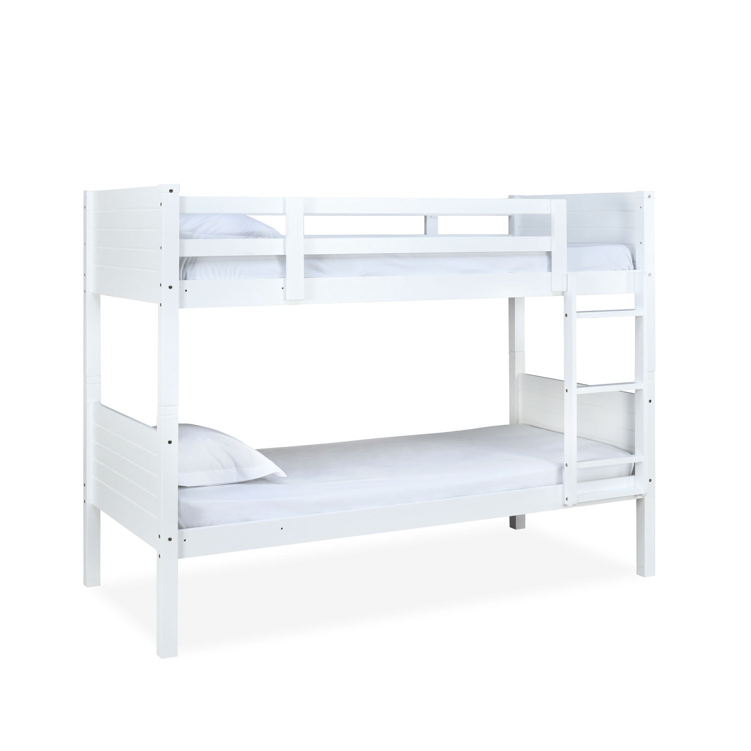 Canary Solid Wood Bunk Bed For Kids (White)| At-home | Nilkamal At-home ...