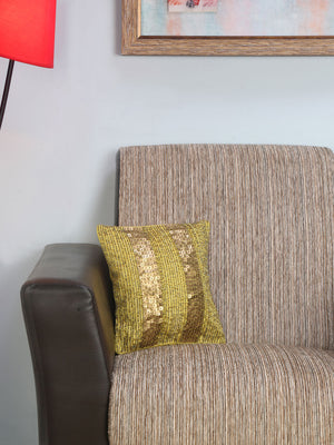 Buy Color Fantacy Solid Polyester 24 x 24 Cushion Filler (Mustard)  Online- At Home by Nilkamal