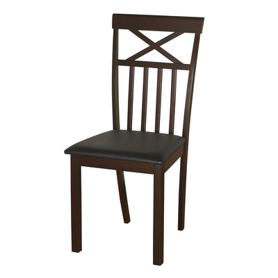 Ridge Dining Chair (Dark Cappucino)