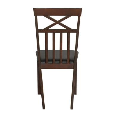 Ridge Dining Chair (Dark Cappucino)