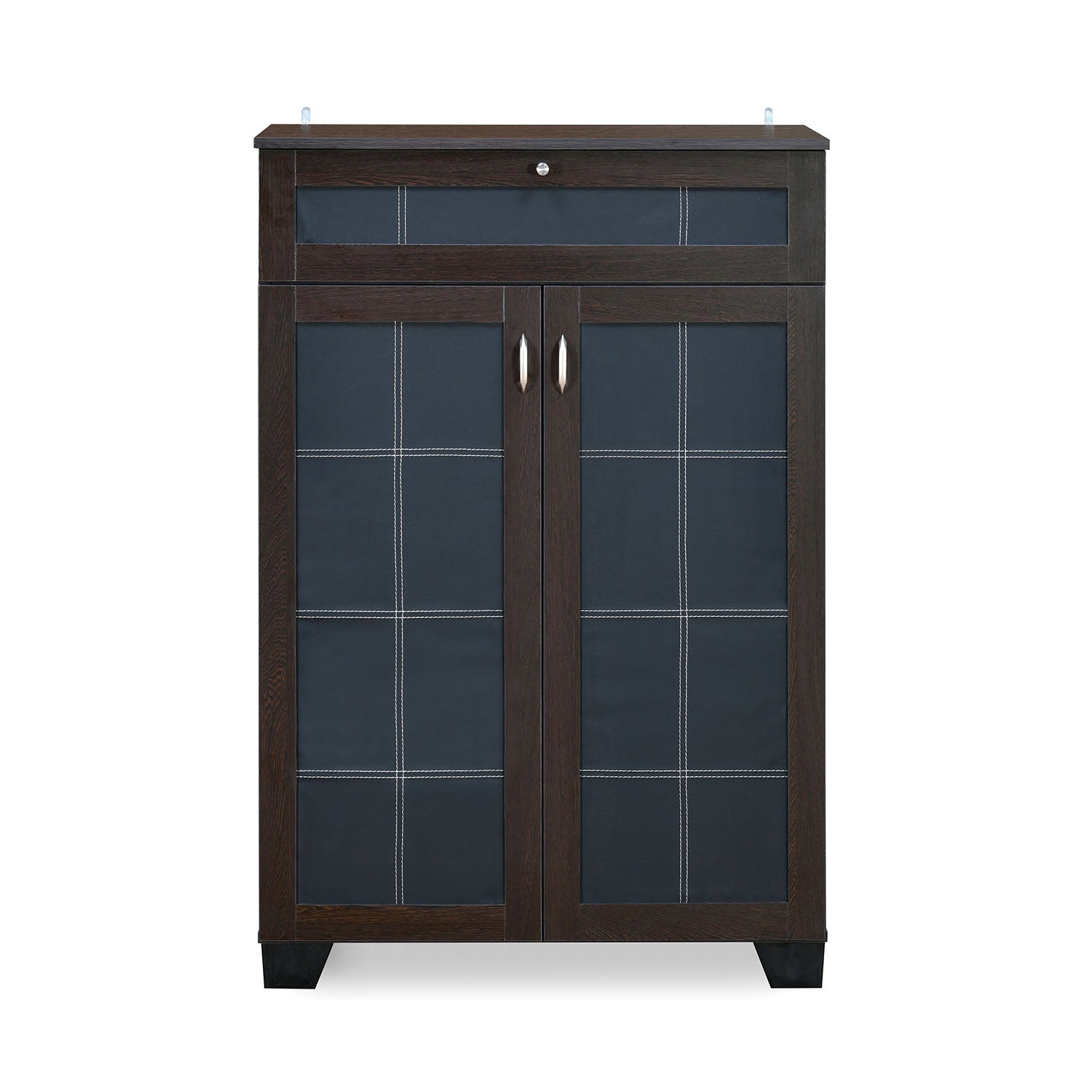 Buy Ruth Engineered Wood Small Shoe Cabinet Wenge Online At